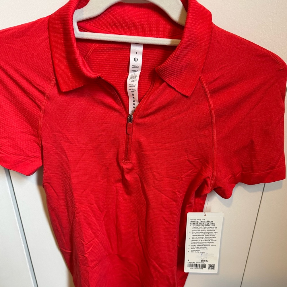 NWT Lululemon collared shirt